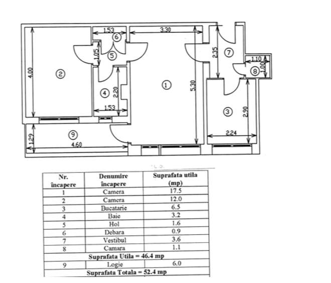 Particular | 2 camere Gorjului | Renovat complet 2026 | 52,4 mp | 3 min Metrou