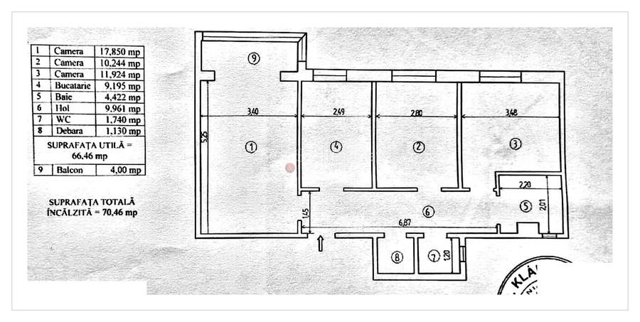 Apartament Decomandat | Zona Verde si Linistita - 1