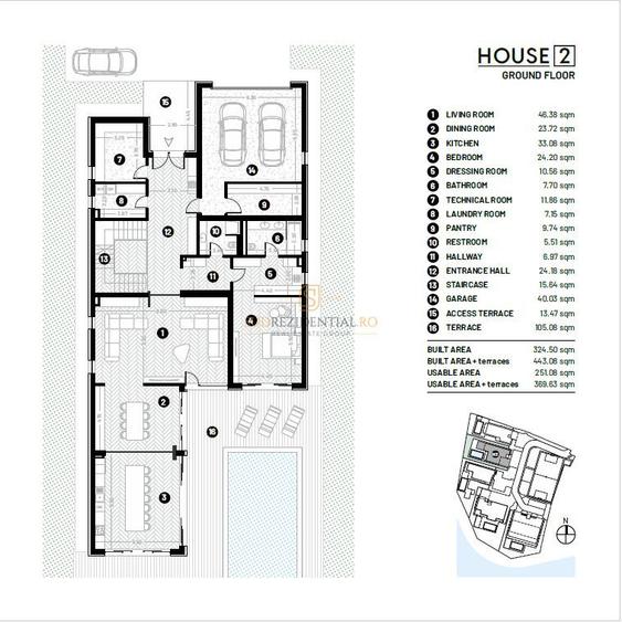 Vila exclusivista cu piscina si ponton pe malul Lacului Snagov