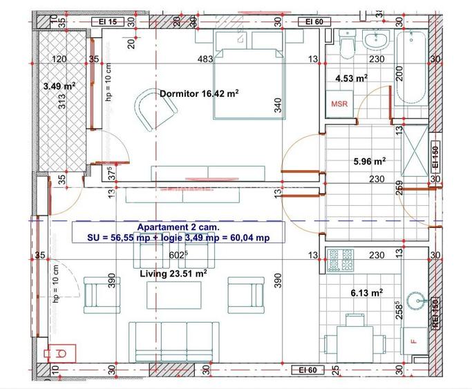 13 Septembrie | 2 Rooms | 1 Balcony | Top Residence - 4