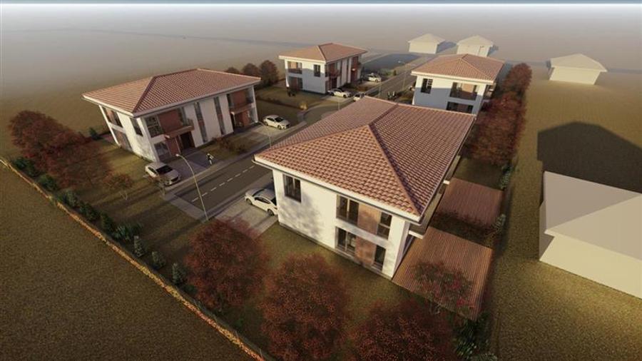 Casa Tip Duplex parter+etaj,375 mp de teren, situata in Chinteni!