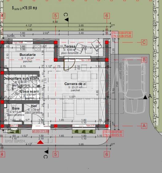 Casa 4 camere de vanzare in Terra, Floresti