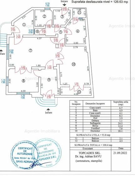 Birou Firma - Vila S+P+E - Str. Toamnei / Bd. Dacia - 20