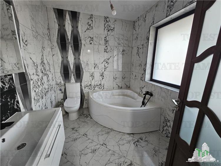 Vila lux 4 camere (dormitor parter) in Domnesti(Teghes)