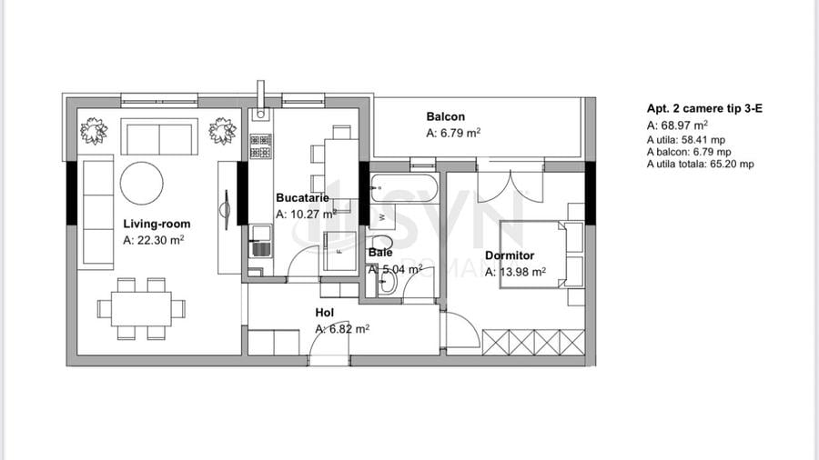 REA1024706 2 Camere - Bloc Nou Fundeni-Dobroesti