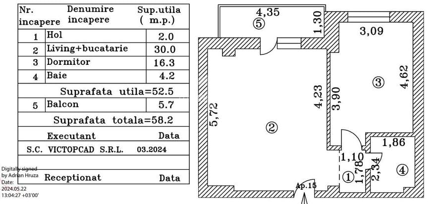 Apart 2 camere Grigorescu Dristor vis-a-vis Lidl mobilat utilat com 0% - 32