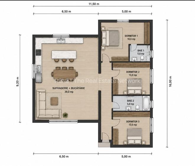 🏡 Complex Rezidențial Premium – 6 case moderne pe parter, zona Lacului Cernica - 5