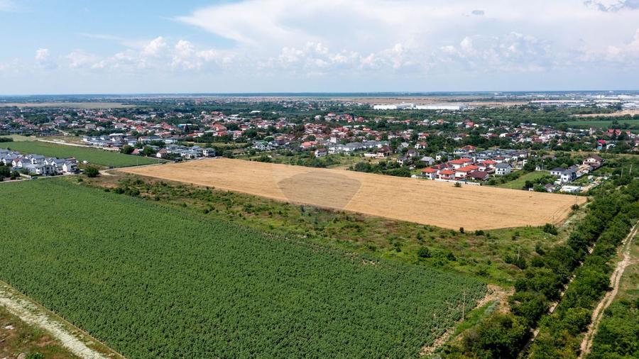Vanzare teren intravilan 8,600mp Dragomiresti-Vale - langa A0 si A1
