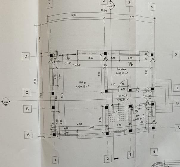 Casă individuală modernă – 4 camere ,124 mp utili , Teren 310 mp – Cristian