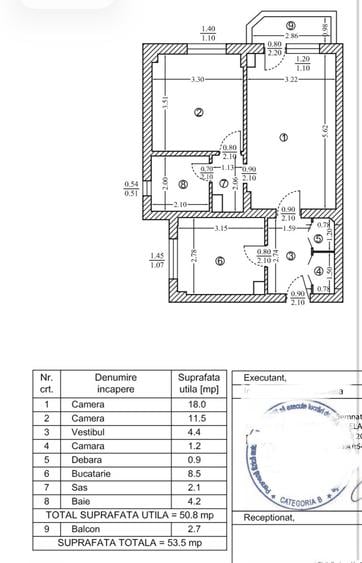 Apartament 2 camere Brancoveanu, stradal, bloc reabilitat
