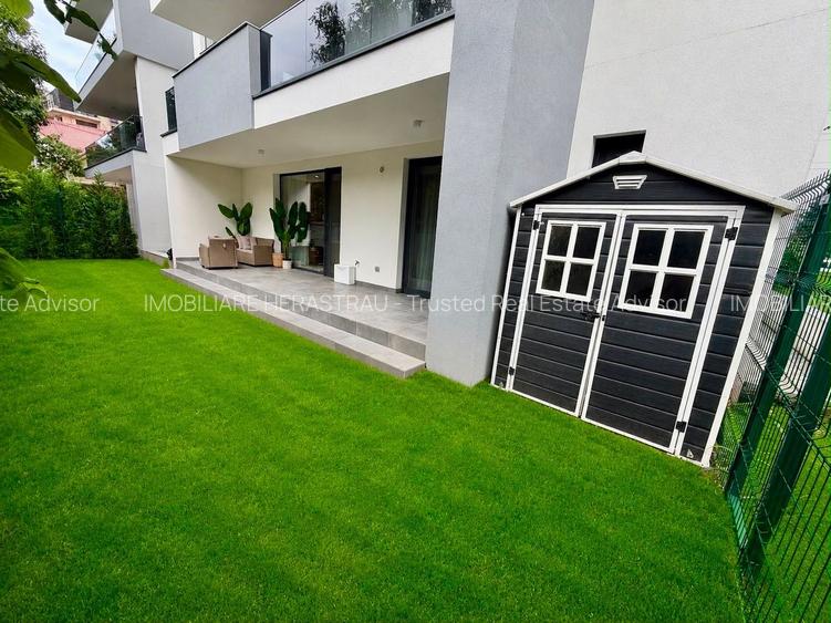Apartament superb cu 4 camere si gradina privata - parter | 2 locuri de parcare - 24