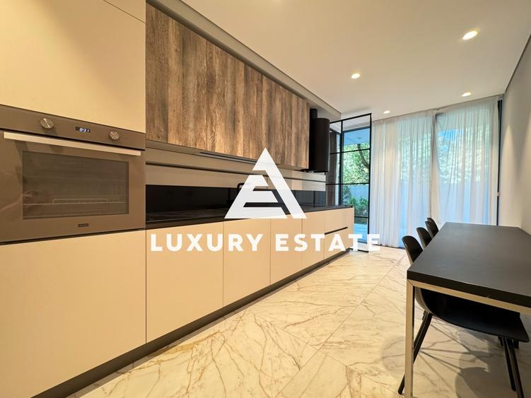 Inchiriere apartament cu gradina 4 camere mobilat in zona Primaverii Parc Bordei