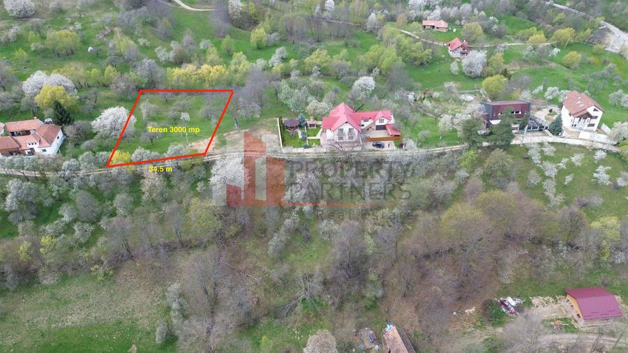 TEREN PREMIUM ÎN BRAN – SOHODOL | 3000 MP CU PANORAMĂ EXCEPȚIONALĂ
