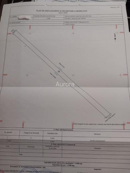 Teren Lehliu Gara sat Buzoieni deschidere sosea 20m/ capăt opus 23m pârâu  - 3