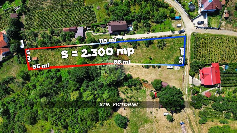 Teren extravilan 2300mp | Baia Mare | Valea Borcutului - 4