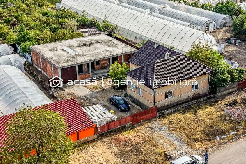 Casă finisată + casă în construcție, la același preț!