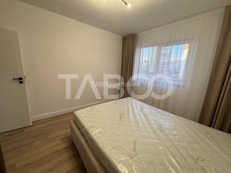 Apartament de inchiriat 2 camere 60 mpu balcon mobilat utilat Sibiu - 2