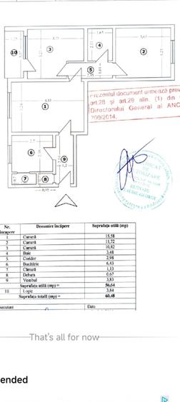 Ap 3 camere Afi Cotroceni Renovat etaj 4 Bloc Anvelopat - 12