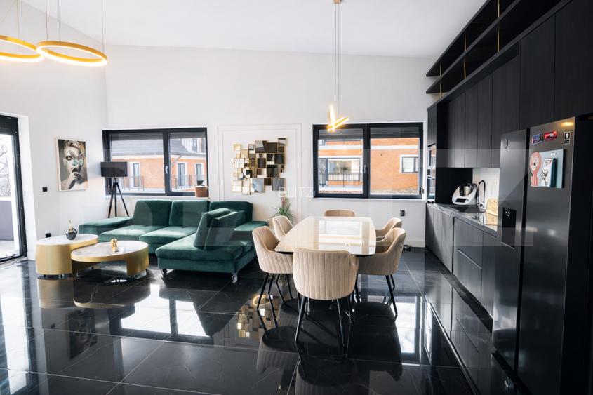 Duplex cu 4 camere și rooftop panoramic, 4 garaje incluse - zona Grigorescu - 3