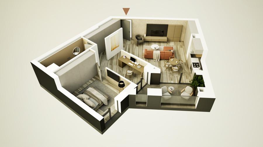 Locație premium – 2,5 camere versatile, Cartierul Vienez, acces rapid în centru