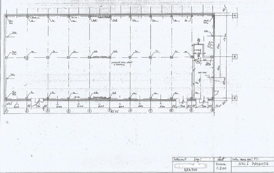 Hala industriala, 1500 mp + teren, acces TIR, productie/ depozitare/servicii