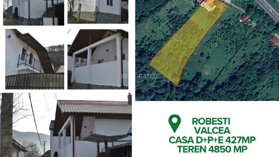 Casa D+P+E 427mp + Teren 4850 mp, Robesti - Valcea - 7