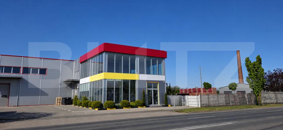 Spatiu comercial 413 mp cu showroom, birouri si depozit, zona Oncea