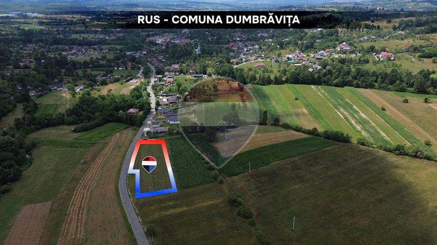 Teren intravilan în Rus | 3.079 mp | Ideal locuință sau investiție