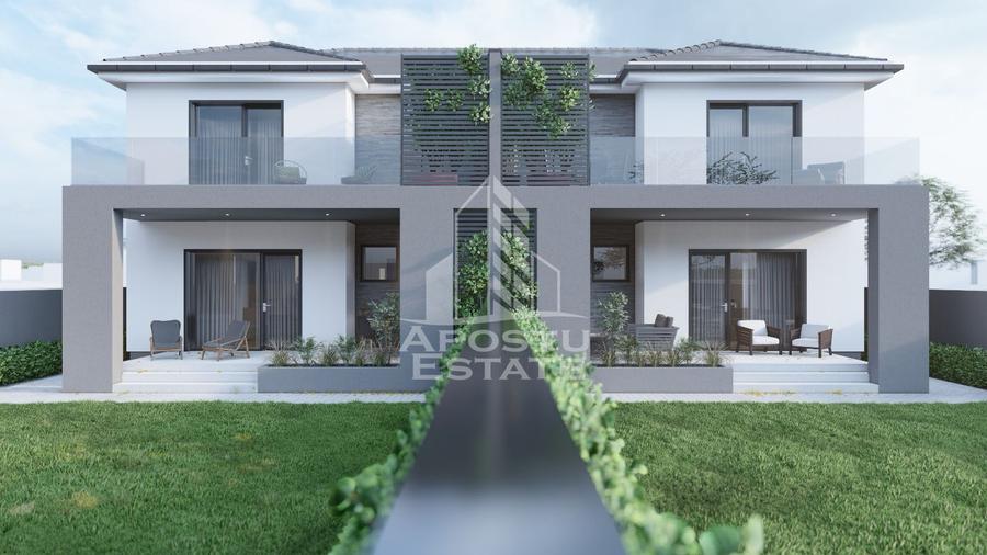 Duplex cu 4 camere, 2 bai, in Sacalaz
