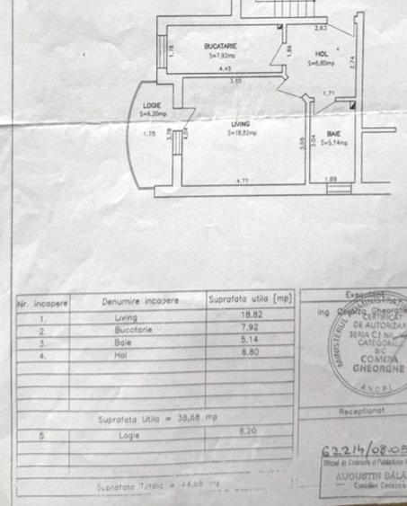 Apartament cu 1 cameră, balcon și garaj subteran, în apropiere de Iulius Mall