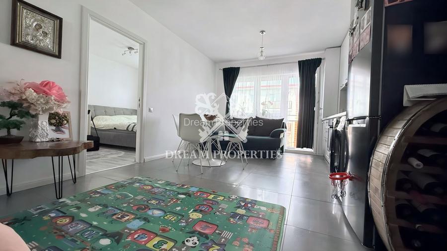 Apartament cu 2 camere de închiriat, balcon, parcare, Omnia Apahida
