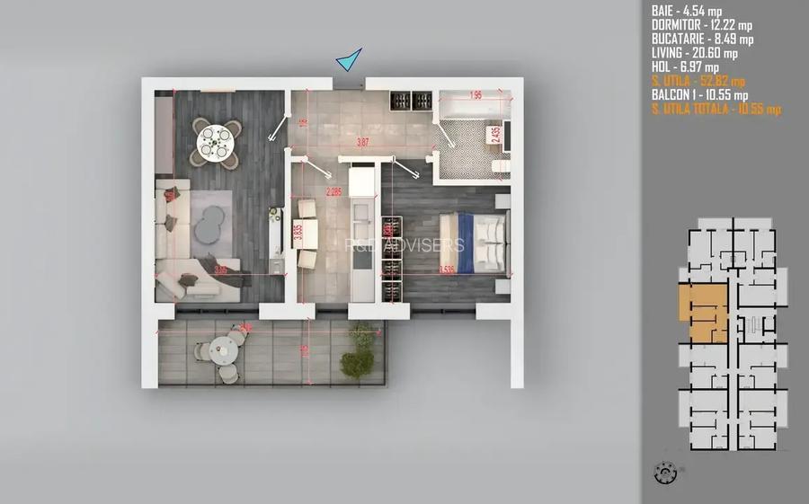 Apartament 2 Camere Theodor Pallady Metrou 15 Minute Comision 0