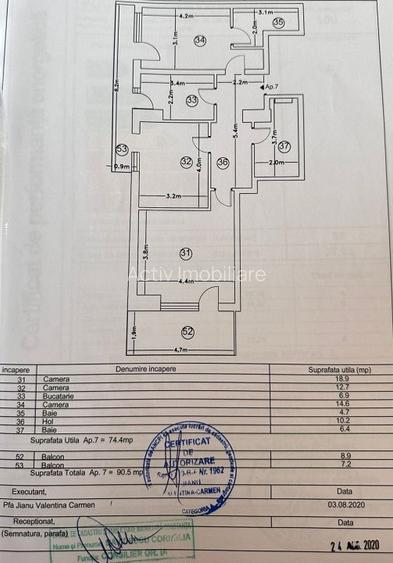 Apartament 3 camere Mamaia - zona Centrala | 90 mp | totul nou, prima utilizare - 19