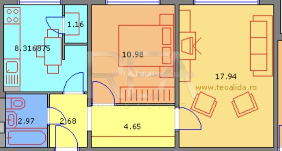 2 camere, 1/4, 49mp-Drumul Taberei - 6
