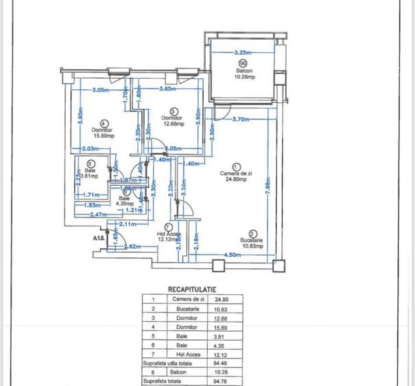 Apartament de Lux 3 Camere - Zona Nord Mobilat și Utilat - Loc de Parcare Inclus - 9