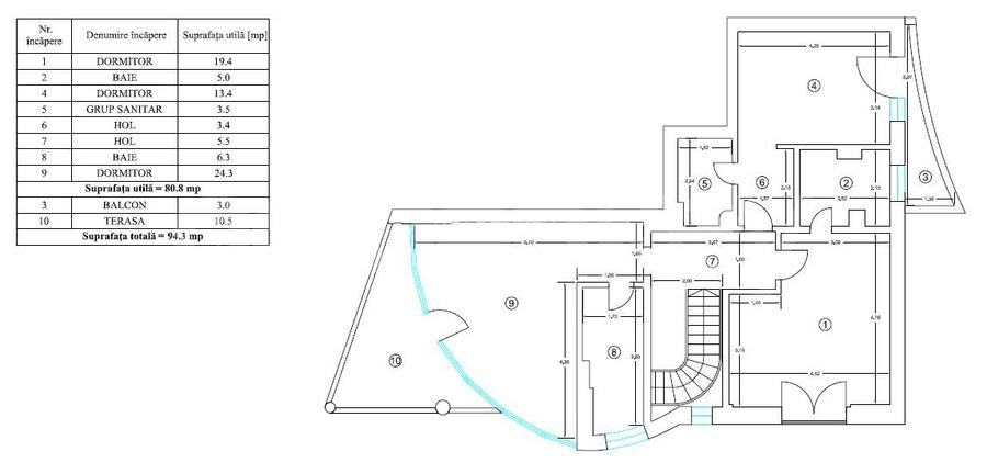 Vedere panoramica lac | Penthouse modern cu 4 dormitoare, 4 bai - 2