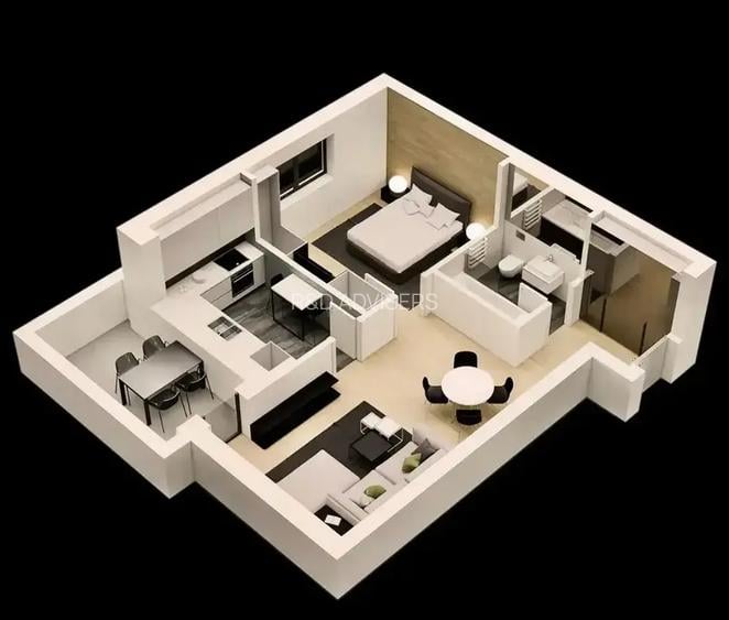 2 Camere | Utilat si Mobilat Lux | Complex City Point - Aviatiei - 12