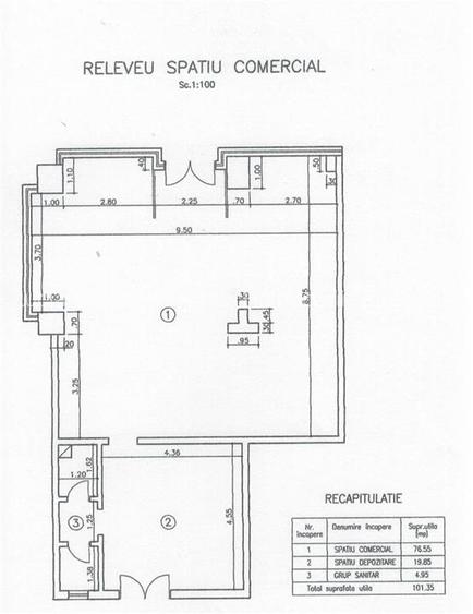 Spatiu comercial semicentru spre aeroport, 101mp - 7