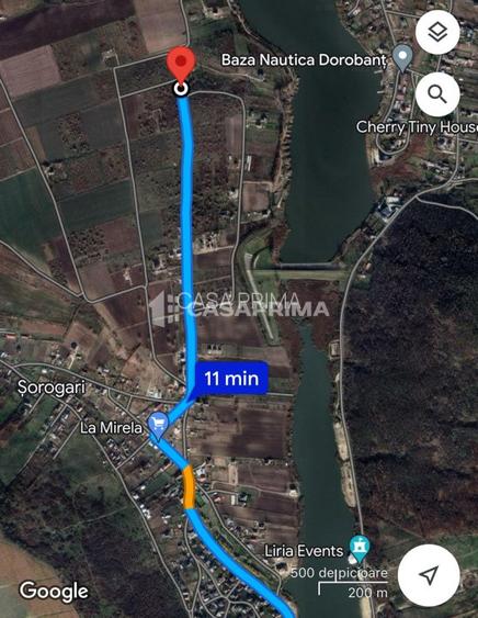 Teren 4700 mp, Sorogari - vedere lac, ideal pentru investitie. - 2