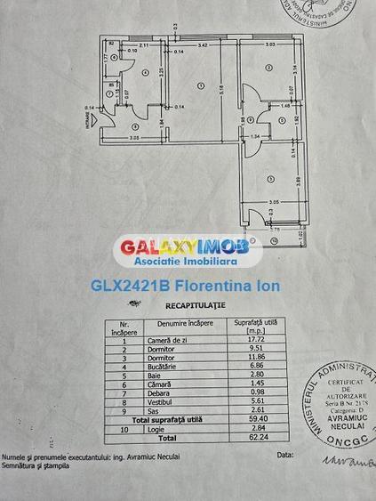 8083 Apartament 3 camere  Militari- zona Apusului - 10