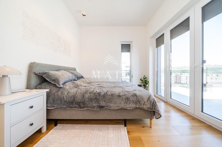 Penthouse in zona centrala, parcare subterana, terasa 150 mp - 10