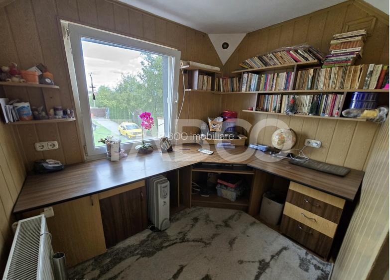 Casa individuala de vanzare 6 camere teren 650 garaj Piata Cluj Sibiu - 11