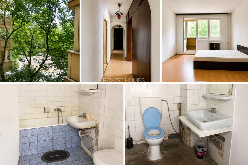 Apartament 4 camere decomandat, 102 mp, langa Metrou Obor - 3