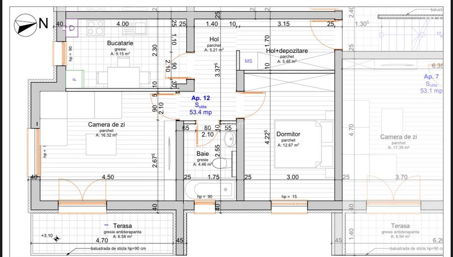 Apartament 2 Camere In Giroc | Zona Eso | Smart Home, AC- 53mp - 2