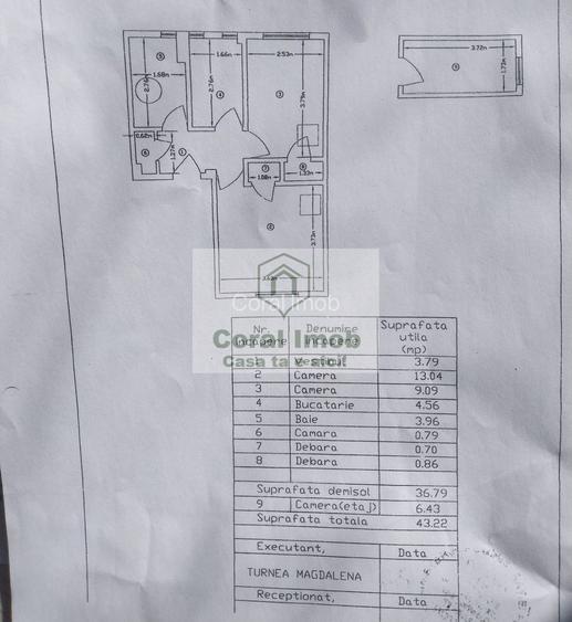 Vanzare apart. 2 camere jumatate, la pret de garsoniera, la  Dimitrov - 3