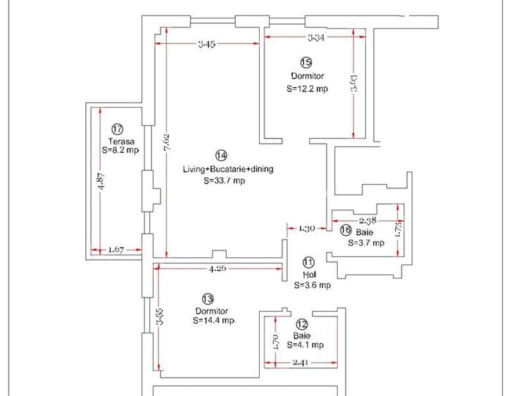 APARTAMENT NOU, OCUPABIL IMEDIAT, CENTRALA PROPRIE, COMISION 0% - 2