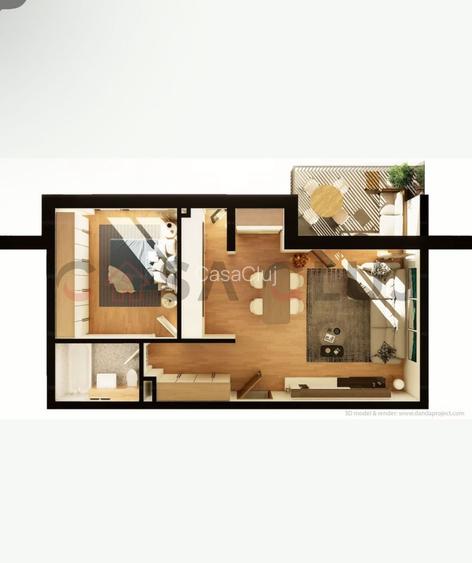 2 camere constructie noua premium, etaj intermediar, Zona Iulius Mall - 4