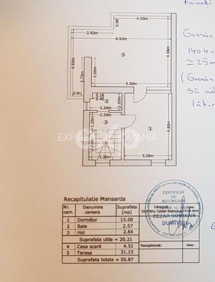 Casă P+1+Etaj retras | 165 mp utili | 3 dormitoare | Complex privat | Titan Nou - 15