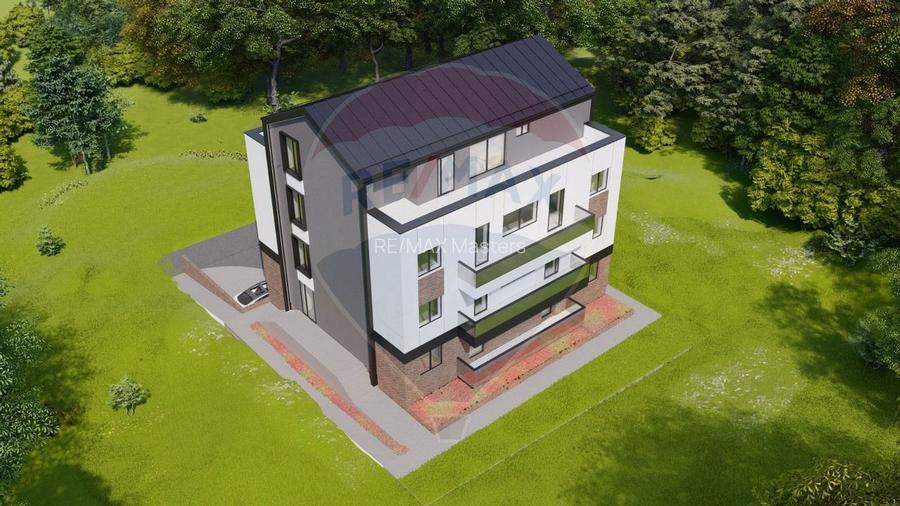 Apartament nou 2 camere - bloc nou | balcon 10 mp - 5