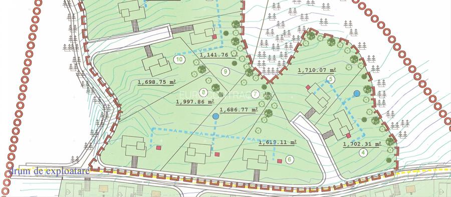 Teren intravilan dezvoltare turistica Hoteluri/Pensiuni S+P+2E+M - 3
